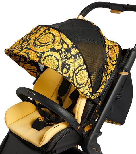 versace barocco baby stroller|Versace baby pram.